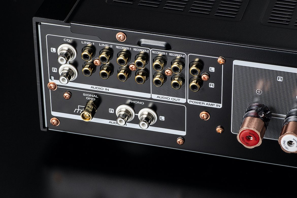 Marantz PM-12SE - Anschlüsse Rückseite