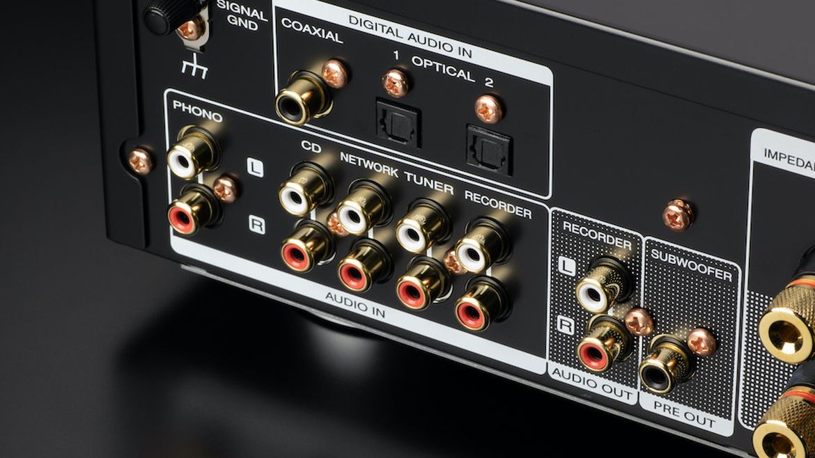Marantz PM 6007 - Eingänge an der Rückseite