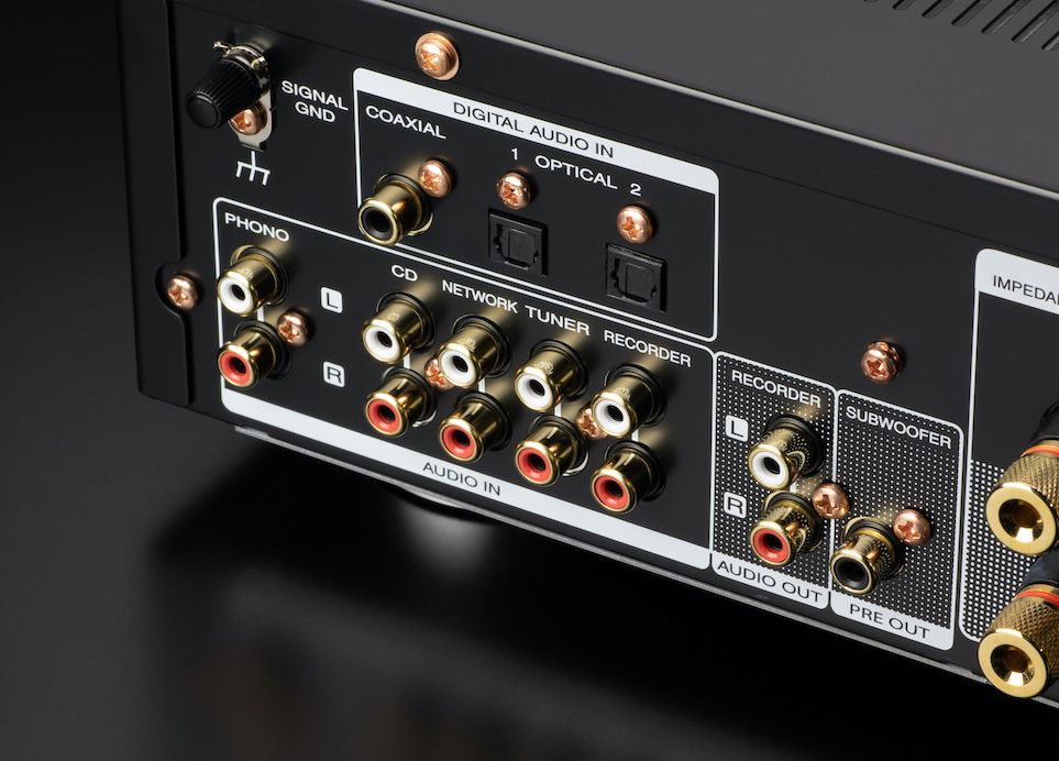 Marantz PM 6007 - Eingänge an der Rückseite