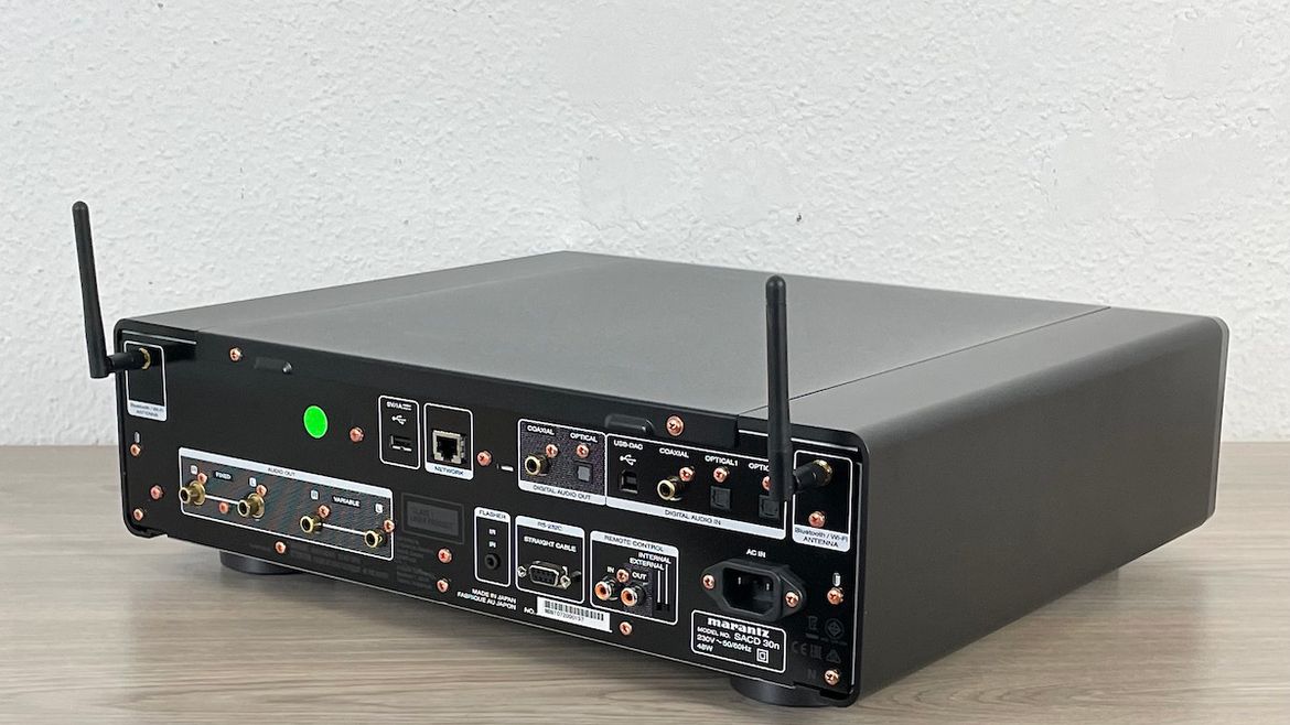 Marantz SACD 30n - Rückansicht