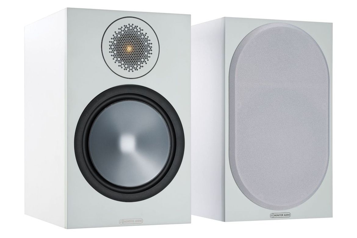 Regallautsprecher Bronze 100 von Monitor Audio in Weiß