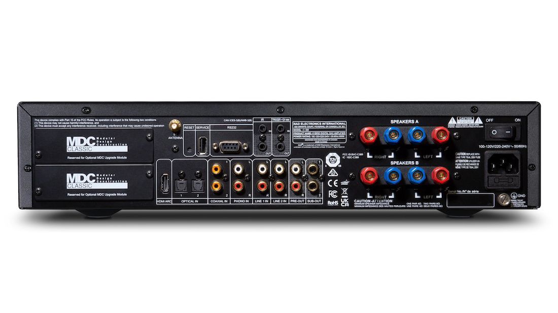NAD C389 - Rückansicht