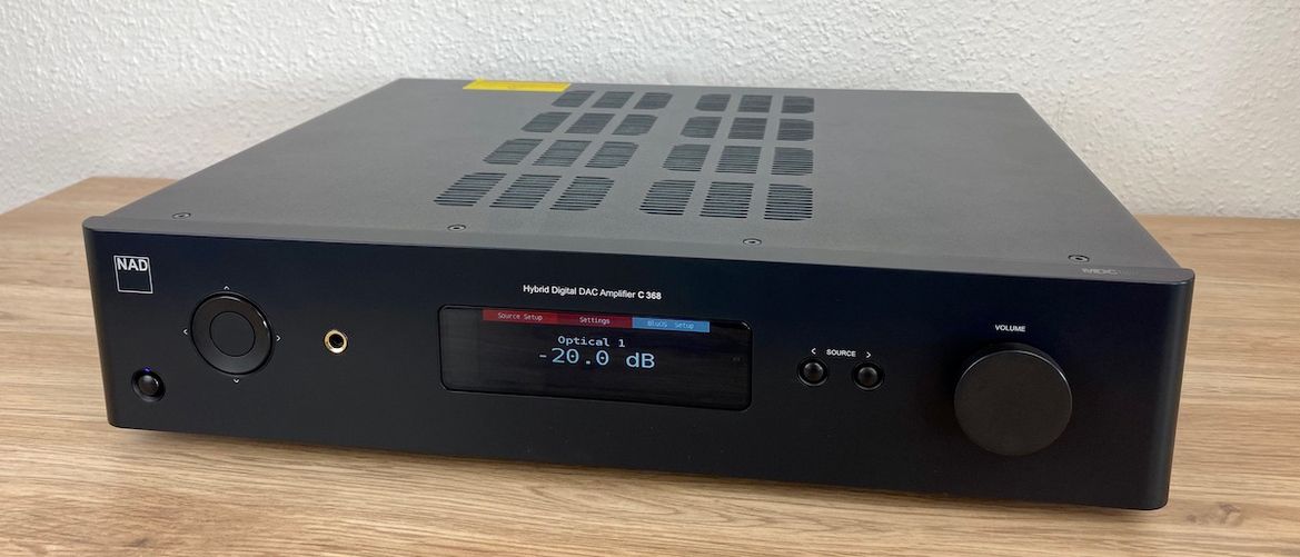 Der NAD C368 mit Bluetooth + aptX-Support
