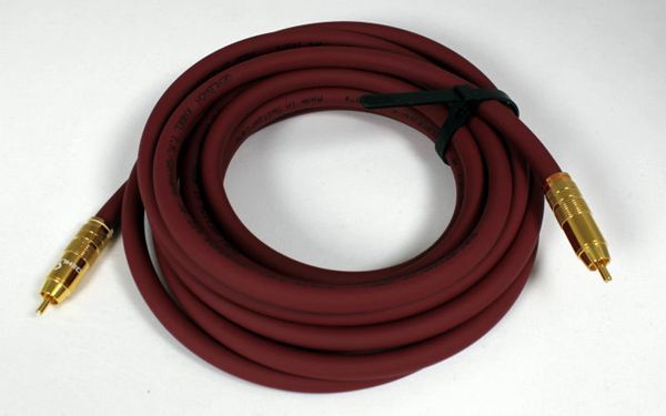 Subwoofer Kabel von Oehlbach in Rot
