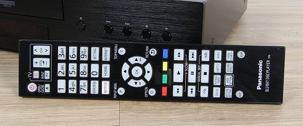 Beleuchtete Fernbedienung des DP-UB9004