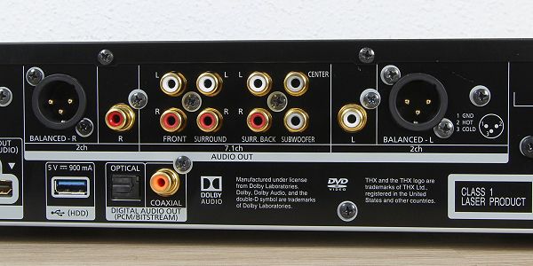 Panasonic DP-UB9004 Rückseite