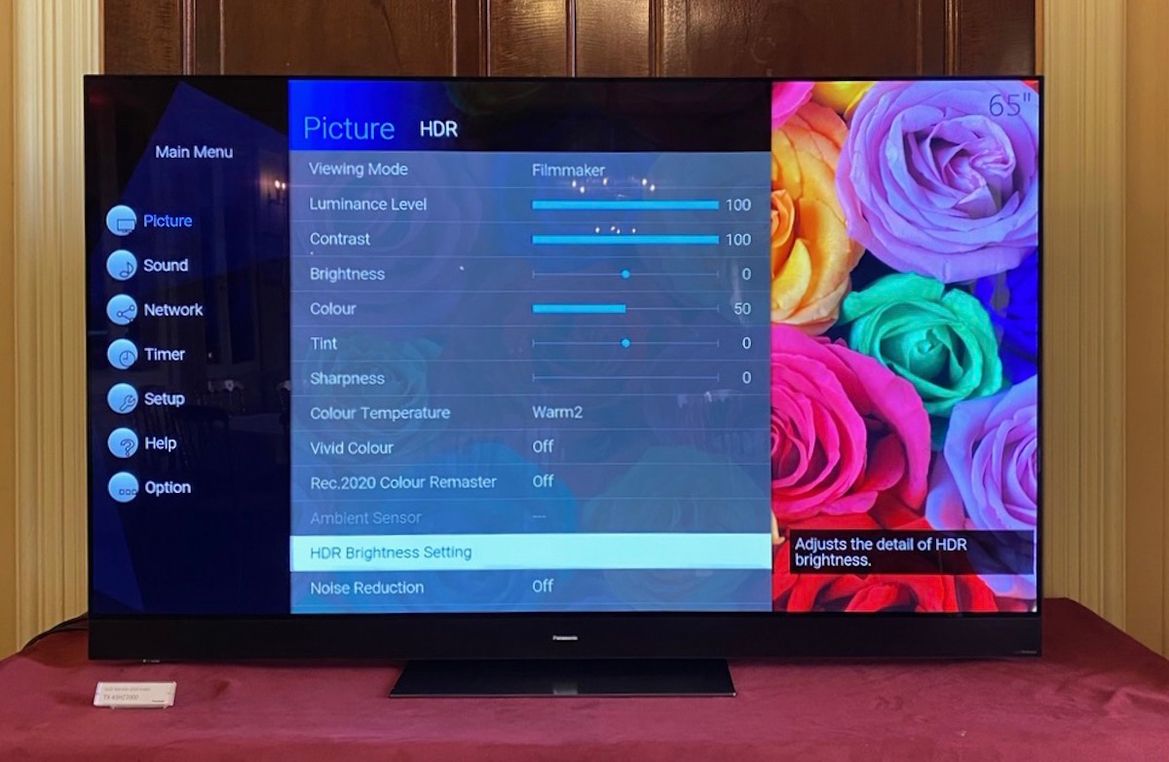 Panasonic TV 2020 - Picture HDR