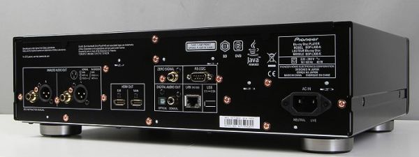 Pioneer BDP-LX88 Rückseite