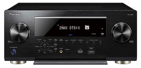 Pioneer SC-LX904 mit geöffneter Frontblende