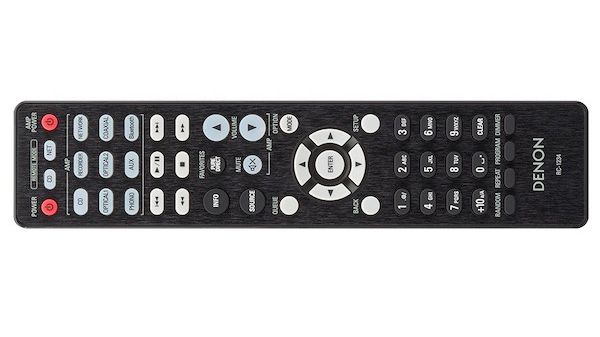 Fernbedienung des Denon PMA-600NE