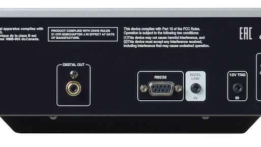 Rotel CD14 MKII - Rückansicht