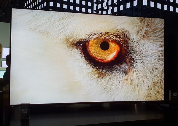 Samsung Q950R in 82-Zoll