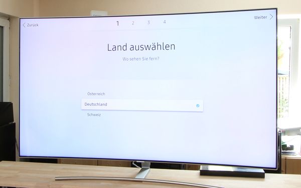 Samsung QLED TV im „Curved“-Format: Q8C