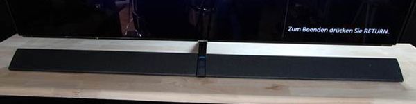 Soundbar des Panasonic EZW1004