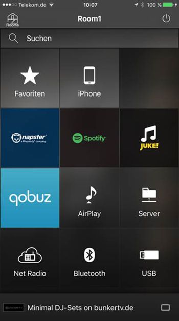 Große Auswahl an Streaming-Diensten und Multimedia-Features