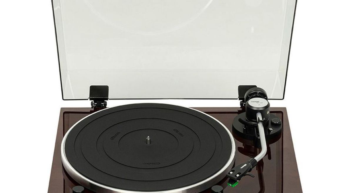 Thorens TD 204 - geöffnete Haube