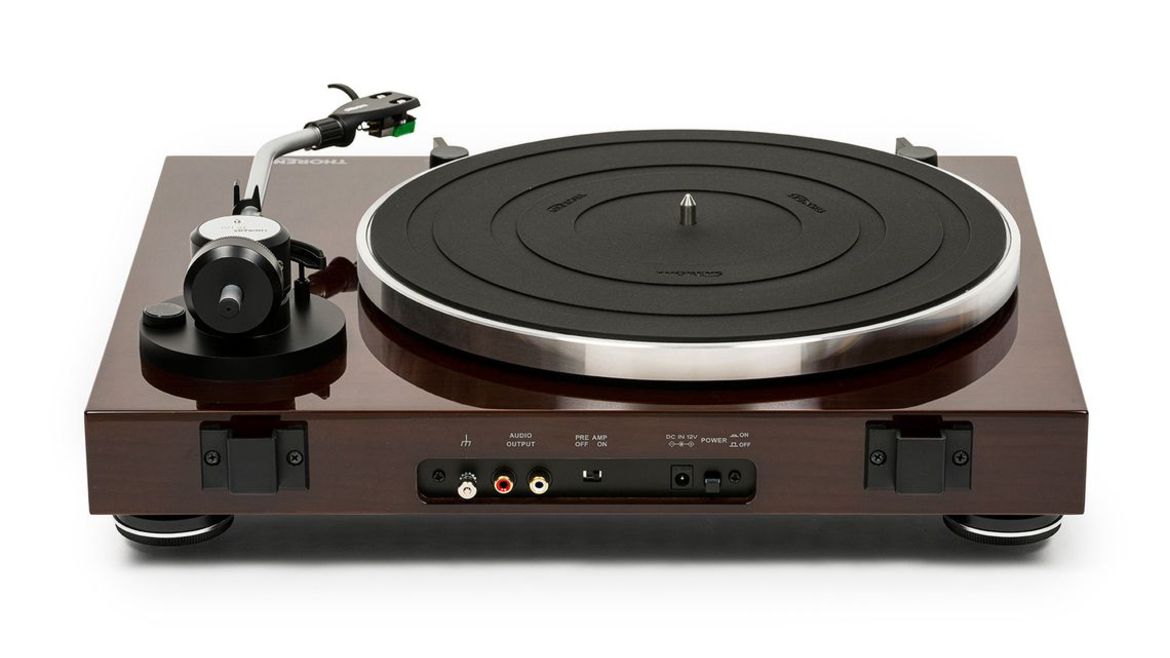 Thorens TD 204 - Rückansicht