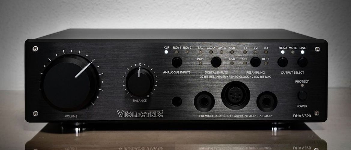 Kopfhörerverstärker und Vorverstärker: Violectric DHA-V 590²