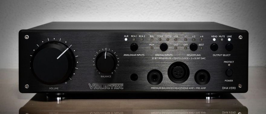Kopfhörerverstärker und Vorverstärker: Violectric DHA-V 590²