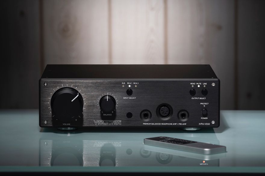 Kopfhörerverstärker und Vorverstärker. Violectric HPA V550
