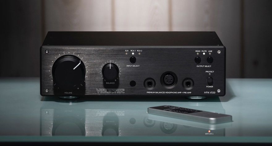 Violectric High-End-Kopfhörer-Verstärker HPA V550 V340