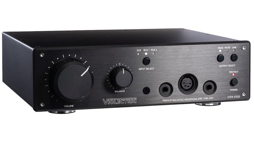 Violectric High-End Kopfhörer-Verstärker HPA V550