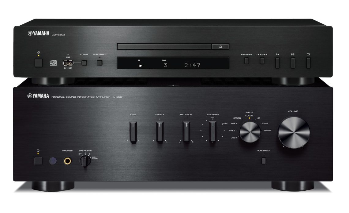 Paketangebot: Yamaha A-S501 und CD-S303