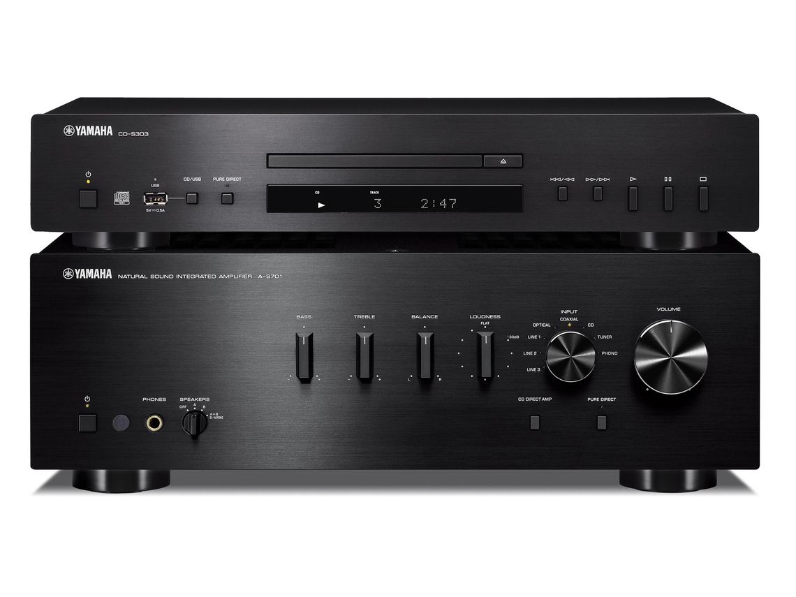 Yamaha Stereo-Verstärker A-S701 und CD-Player CD-S303