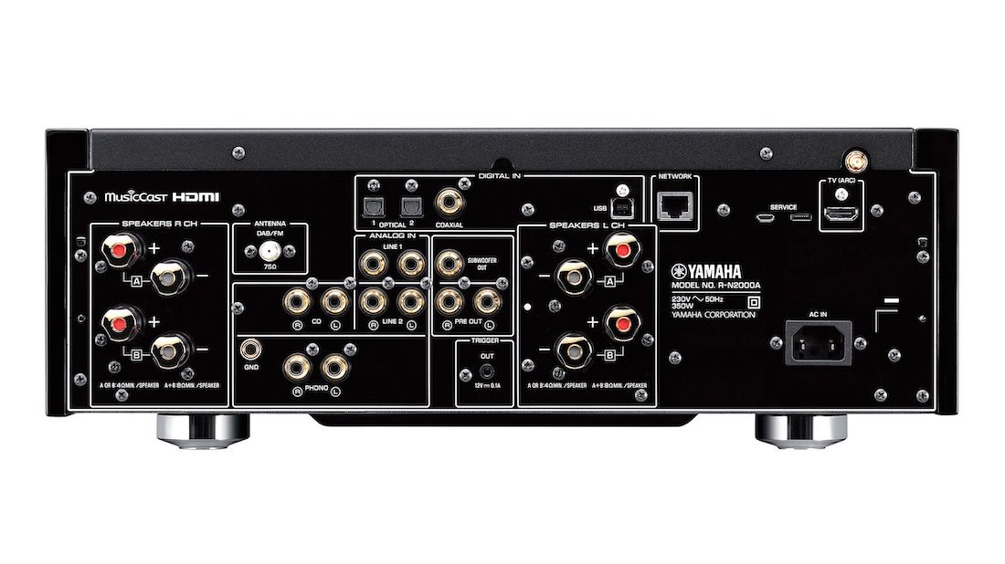 Yamaha R-N2000A - Rückseite