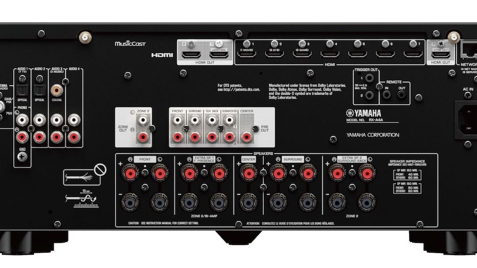 Yamaha RX-A4A Rückansicht