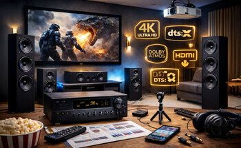 Teaserbild: Home-Cinema - Die häufigsten Fachbegriffe kurz erklärt