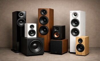 Gruppe von 8 Lautsprechern