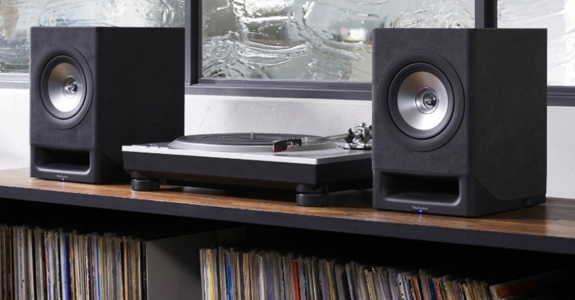 Kombi Technics SL-1500C + Aktivboxen Technics SC-CX700