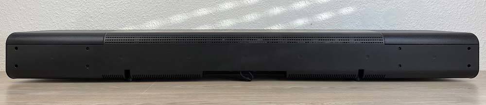 Rückansicht der Sennheiser AMBEO Soundbar