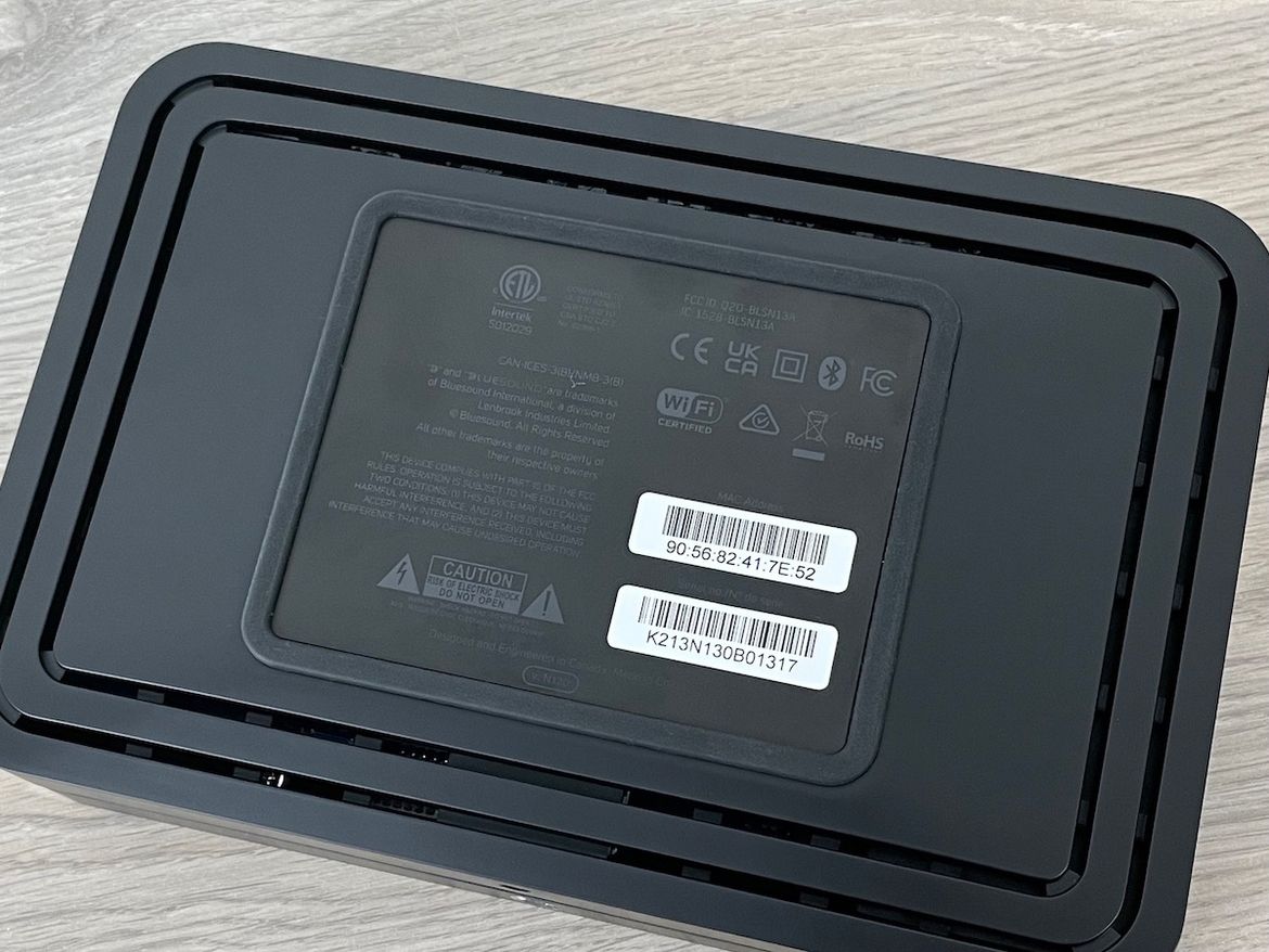 Bluesound Node N130 - Rückseite
