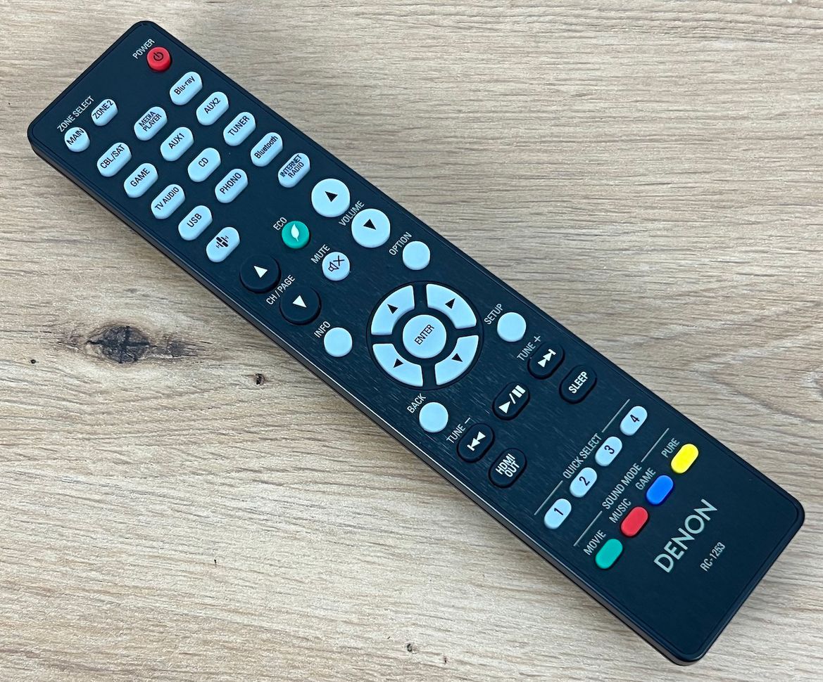 Denon AVC-X3800H - Remote Control