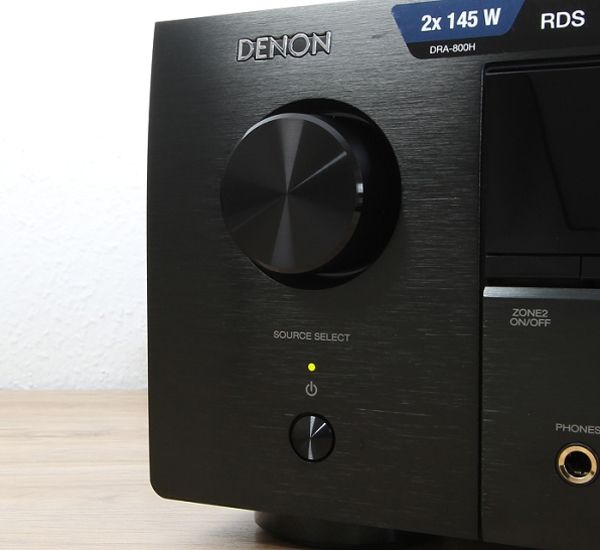 Denon DRA800H - Quellenwahl-Drehregler