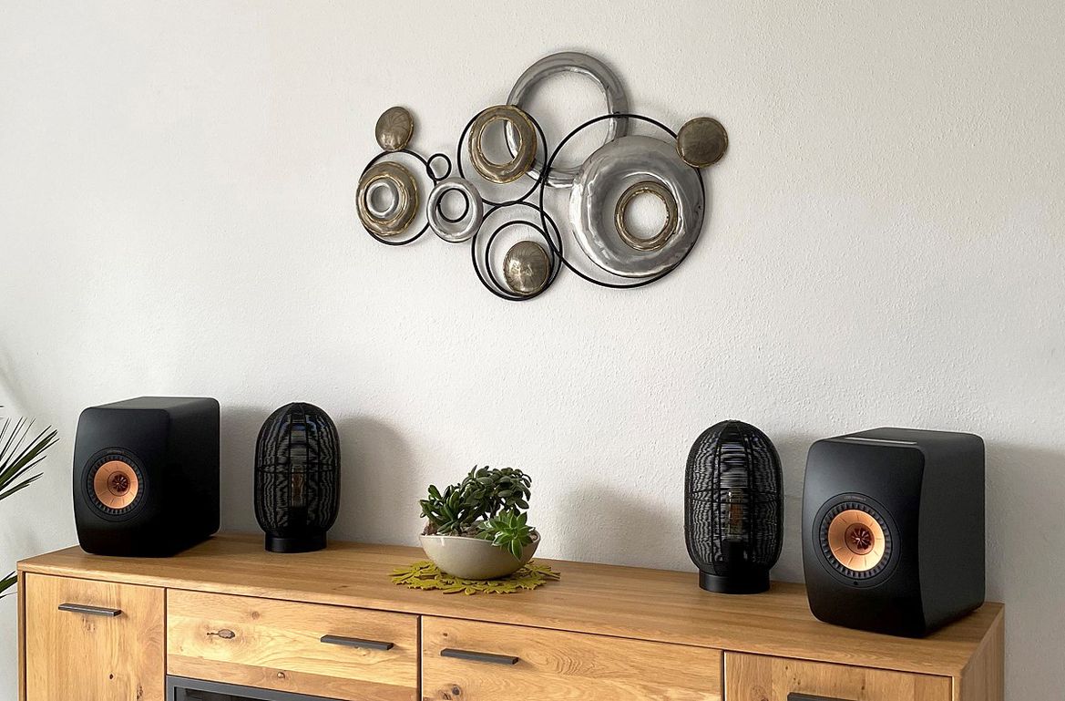 KEF LS50 Wireless II - Aufstellungsbeispiel
