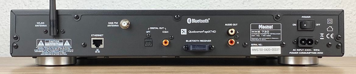 Magnat MMS 730  - Rückansicht