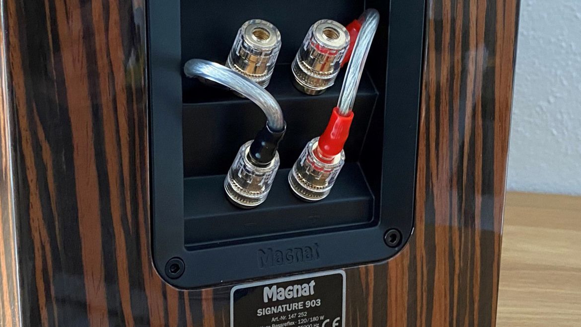 Magnat Signature 903 - Lautsprecher-Terminals