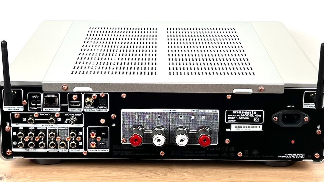 Marantz MODEL 40n - Rückansicht