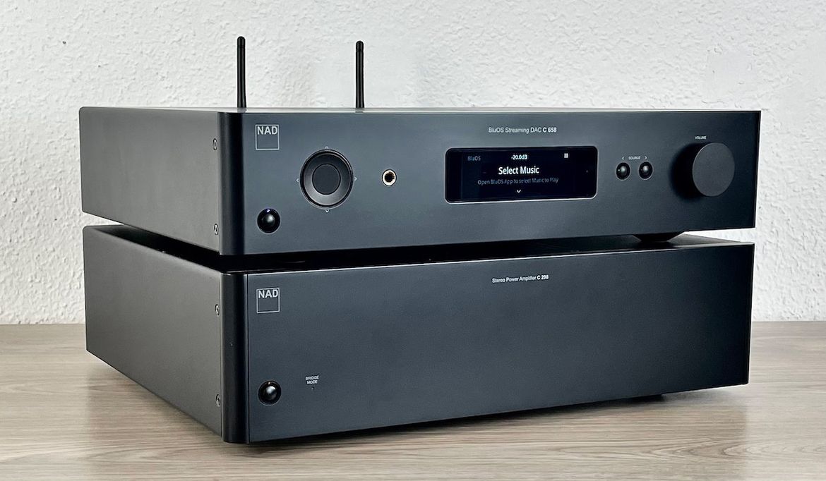 NAD C 658 im Set mit Stereo-Endverstärker C 298