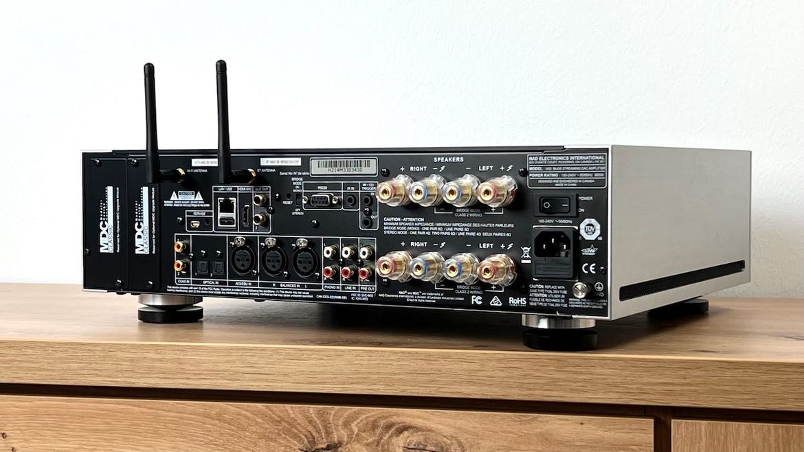 NAD M33 - Rückansicht