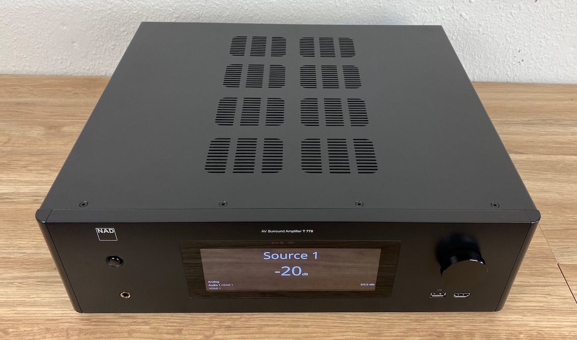 NAD T 778 - Draufsicht