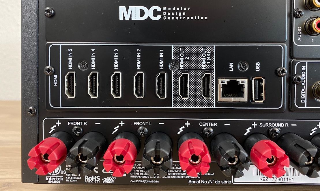 NAD T 778 - HDMi-Schnittstellen