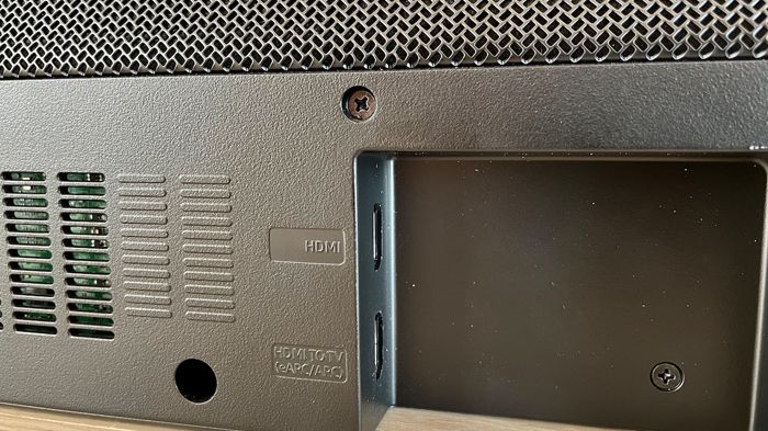 Ansicht der HDMI-Schnittstellen