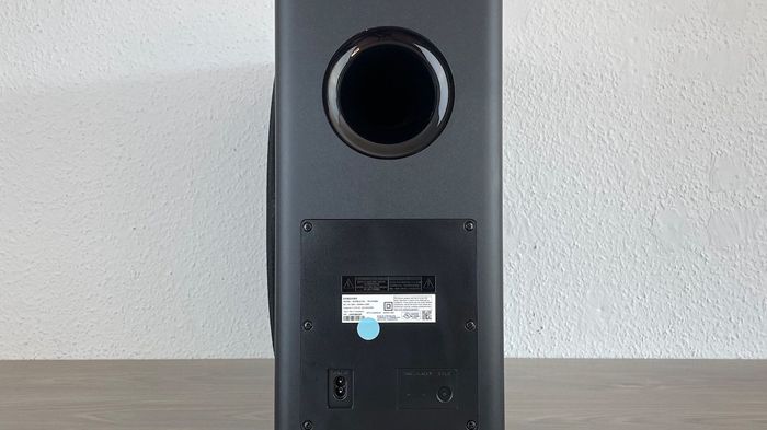 Abbildung der Subwoofer-Rückseite