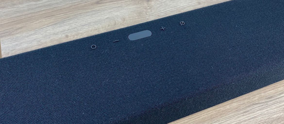 Samsung Soundbar - Bedienlemente oben