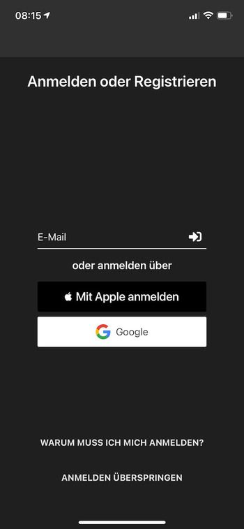 Einloggen