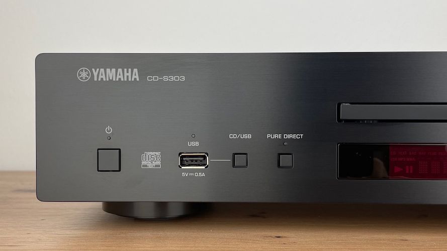 Yamaha CD-S303 - Bedienelemente Front linke Seite